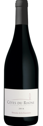 Bottle of Côtes-du-Rhône