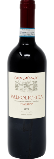 Bottle of Valpolicella Classico