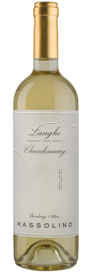 Bottle of Langhe Chardonnay