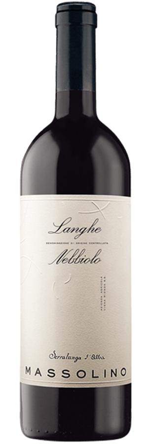 Bottle of Langhe Nebbiolo