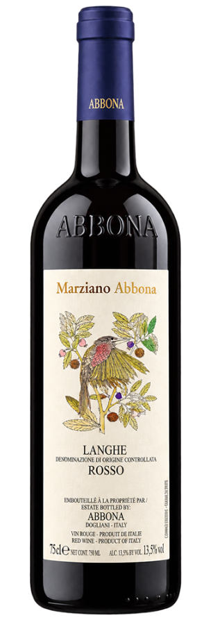 Bottle of Langhe Rosso