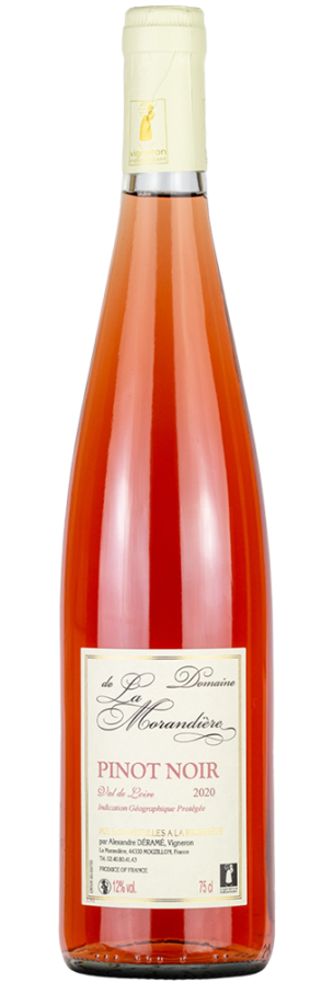 Bottle of Rosé Pinot Noir