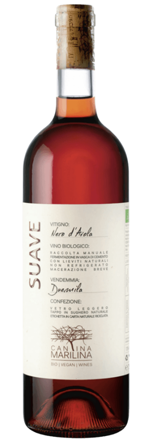 Bottle of Suave Rosato